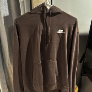 Nike Brown Hoodie Size Large